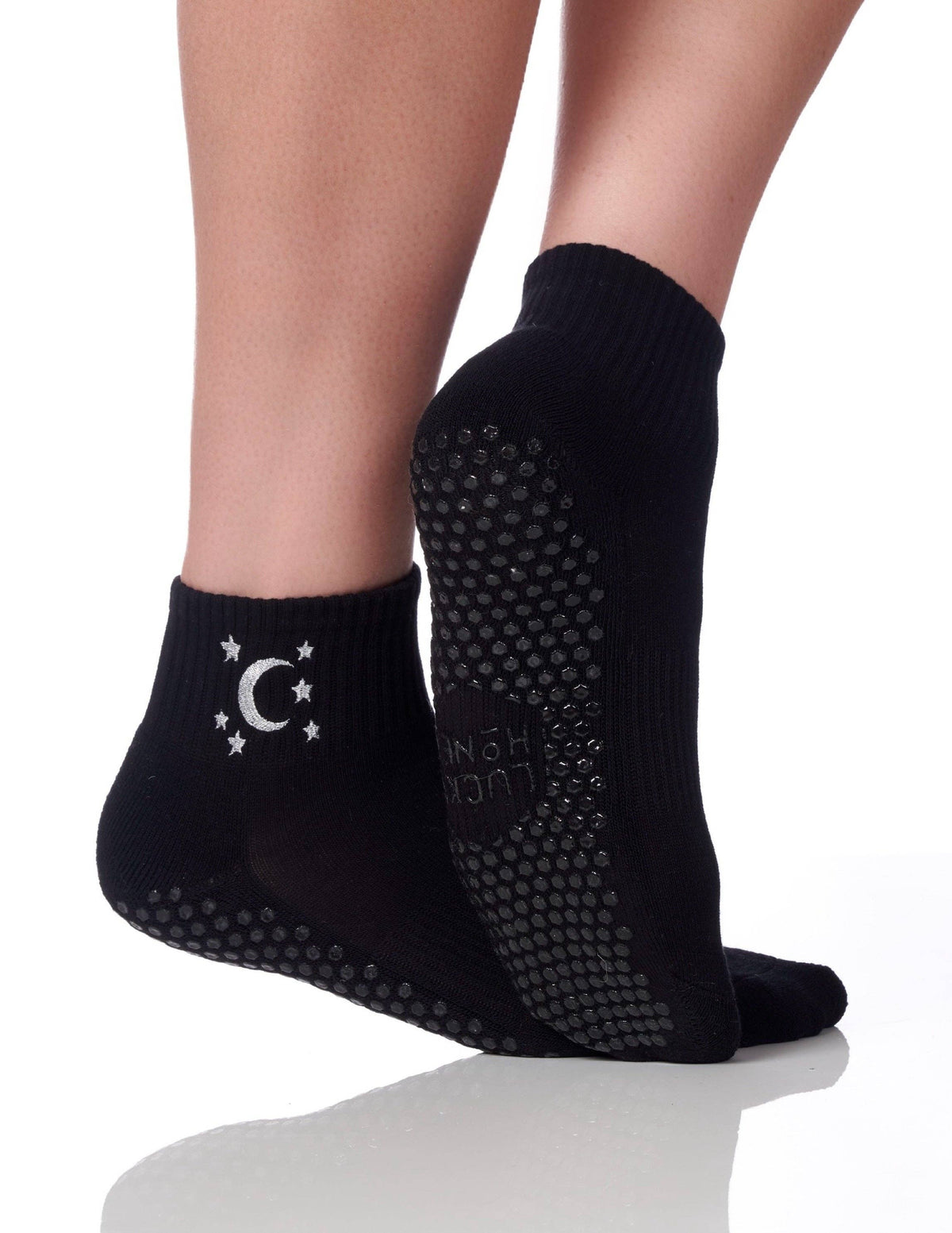 Lucky Honey/The Sky Sock Black/Pilates/Yoga