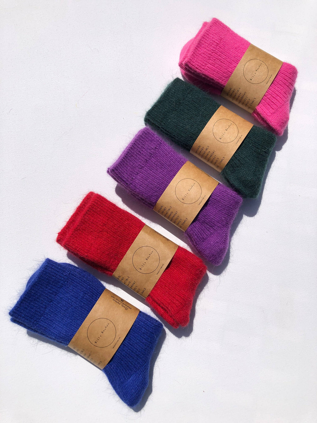 Billy Bamboo/ANGORA WOOL SOCKS