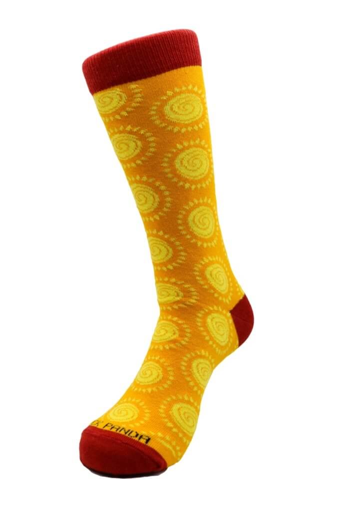 Sock Panda - Celestial Sun Pattern Socks