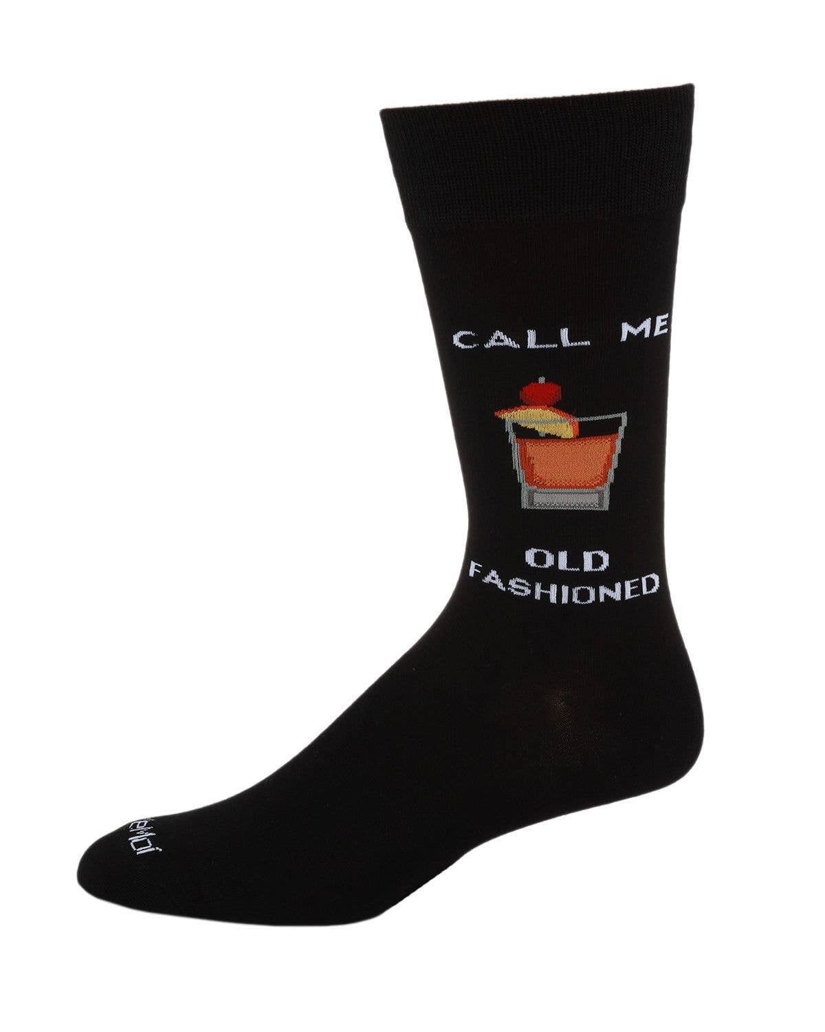 MeMoi/Old Fashioned Mens Bamboo Crew Sock