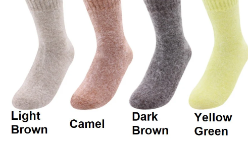 Comfortarians/Wool Socks For Women Cozy Wool Angora Socks  Winter Warm