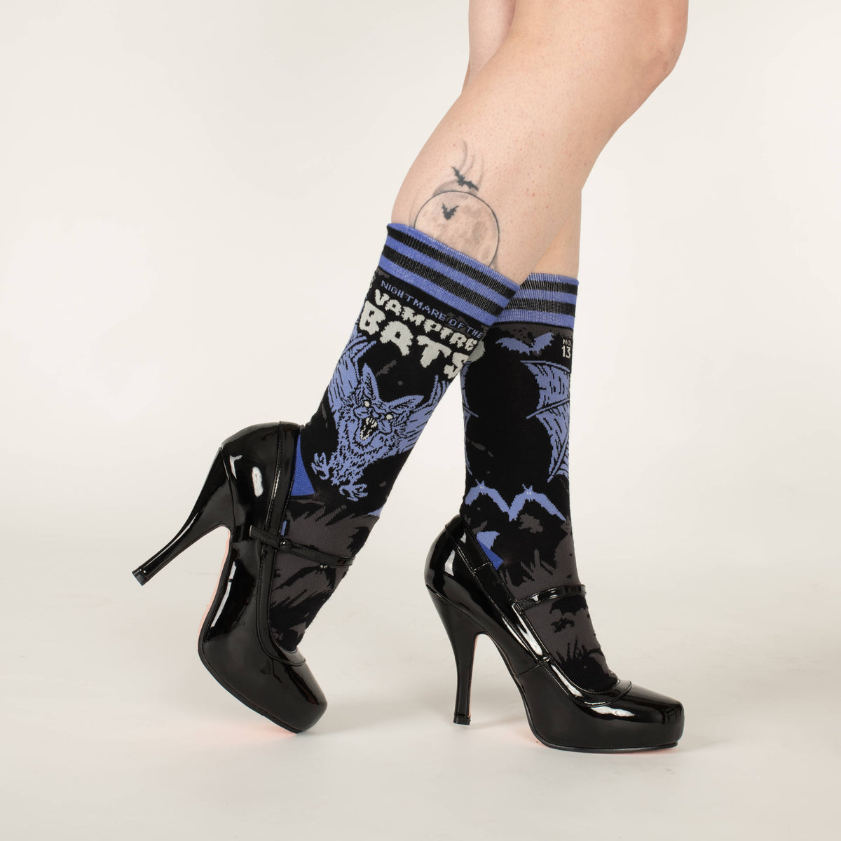 Foot Clothes/Vampire Bats Crew Socks