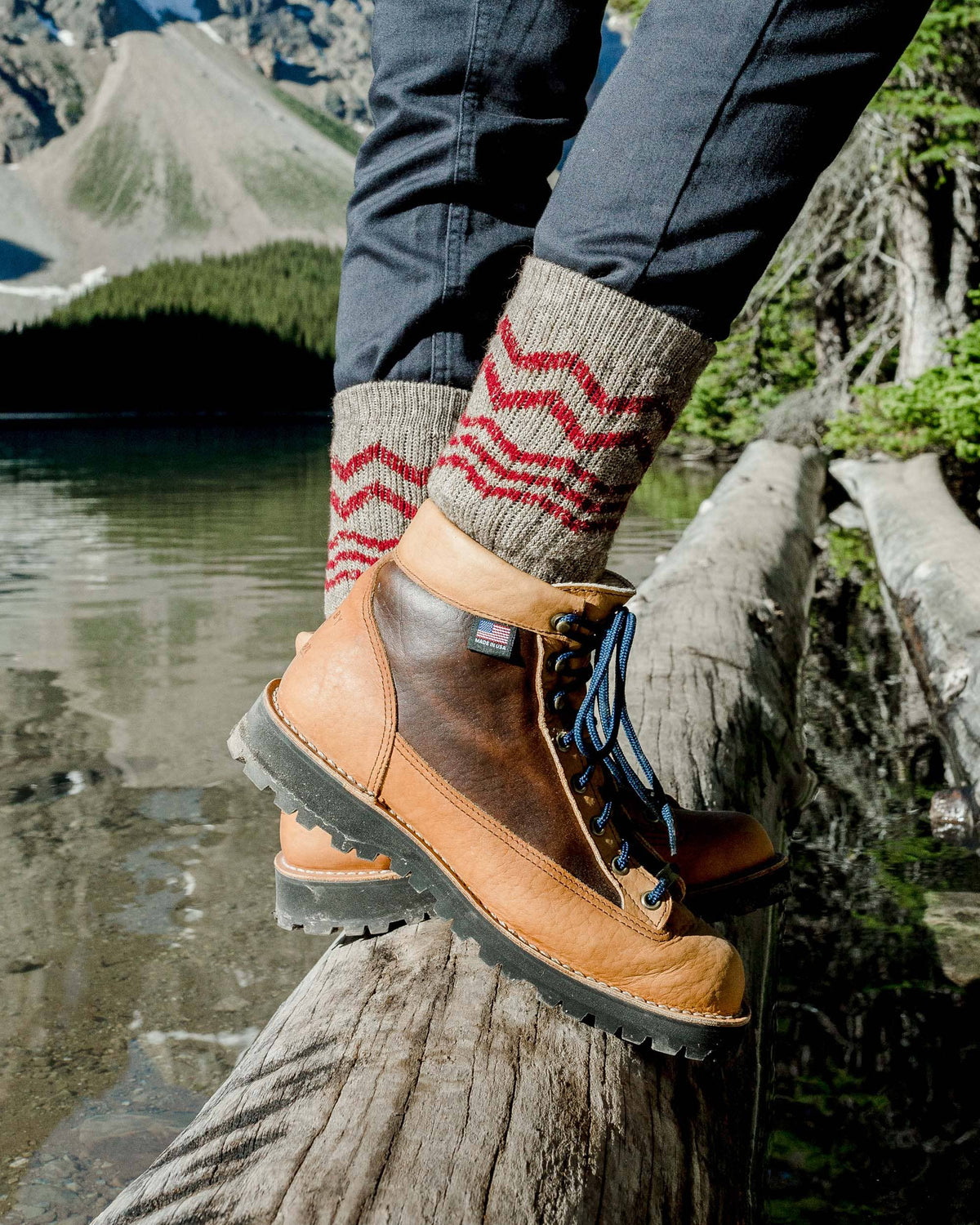 United by Blue/The Ultimate Bison Reinforced and Ribbed Unisex Socks