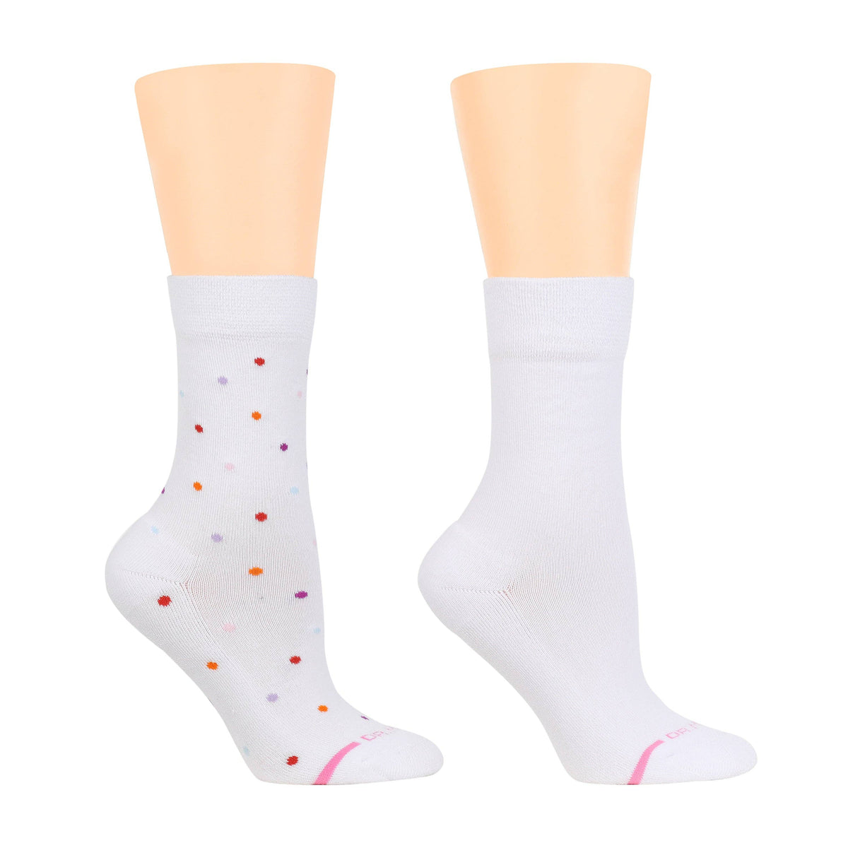 Dr. Motion/Multidots | Comfort Top Socks For Women