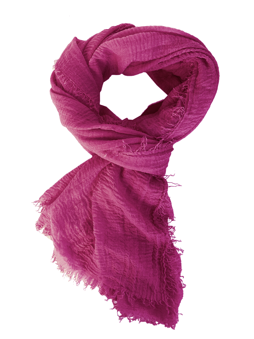 Rubyzaar - Boho Scarf - Berry