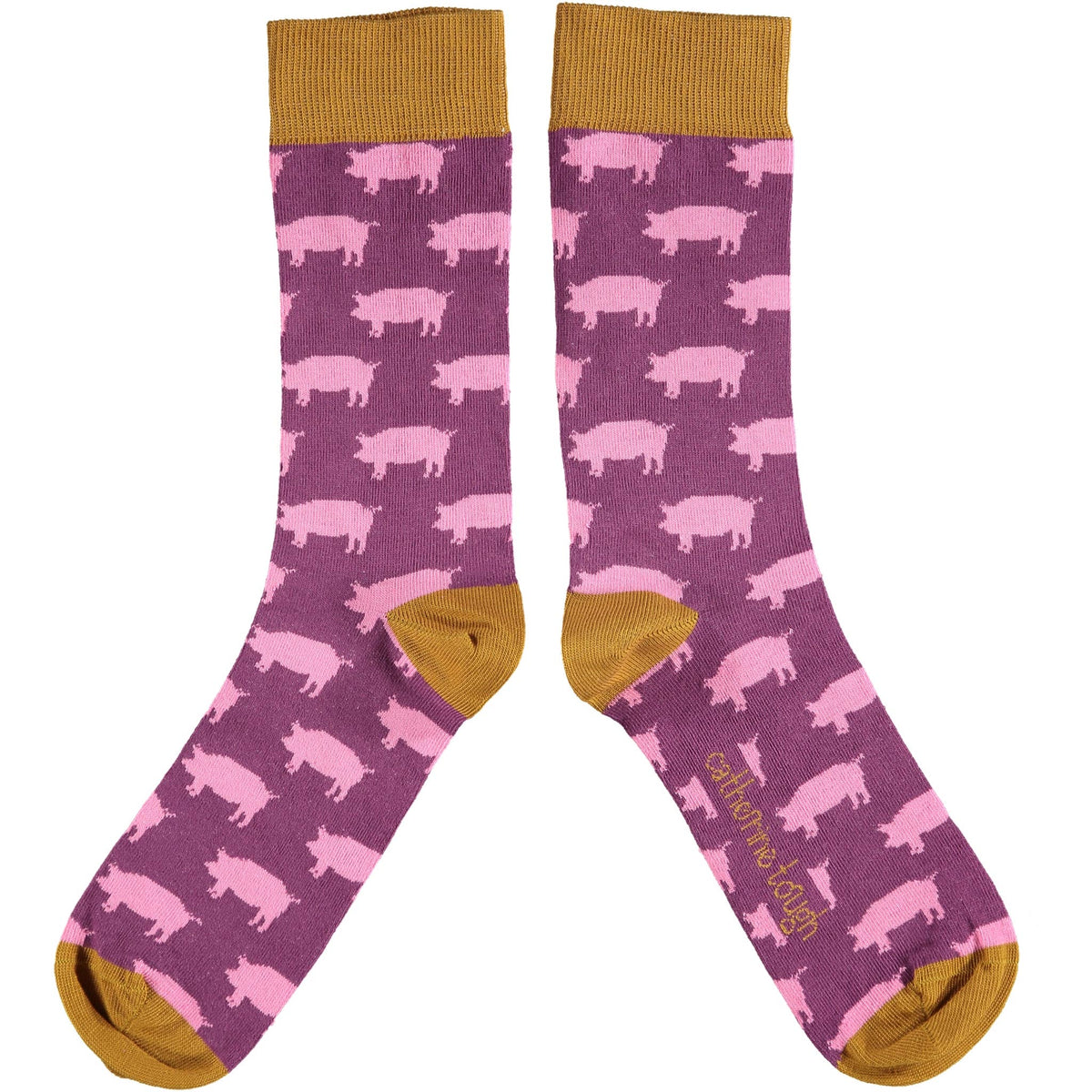 Catherine Tough/Men&#39;s Organic Cotton Crew Socks