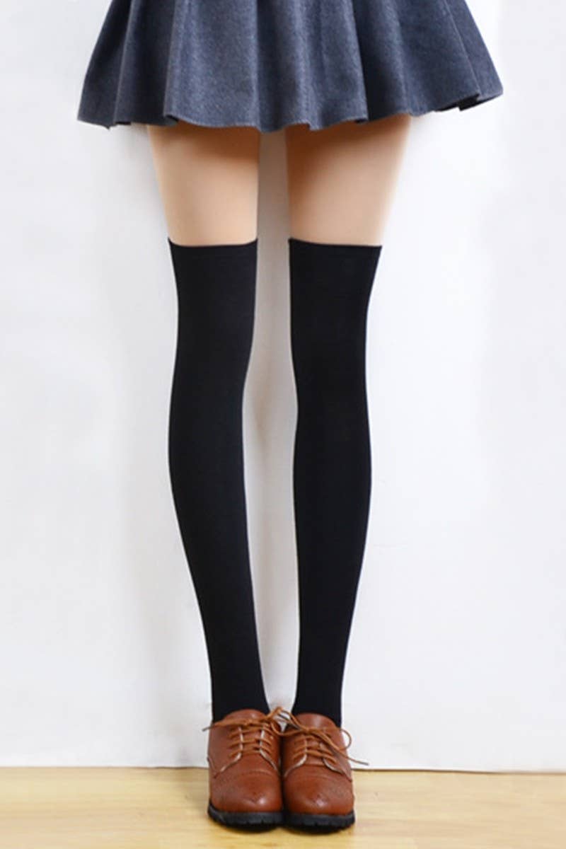 Yuppie Sox SIMPLE WOMEN&#39;S COTTON LONG SOCKS