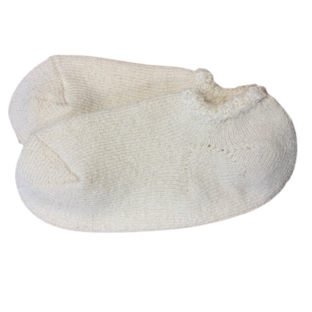 Cherrystone/Organic Cotton Slipper Socks | M
