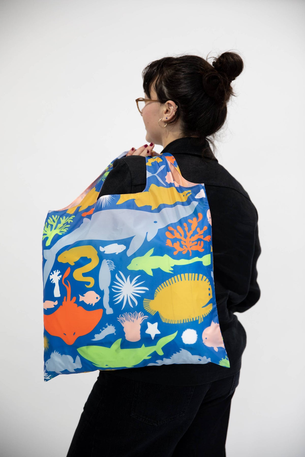 Yellow Owl Workshop  Animals Art Sack by Banquet Workshop - Beach Tote Bag