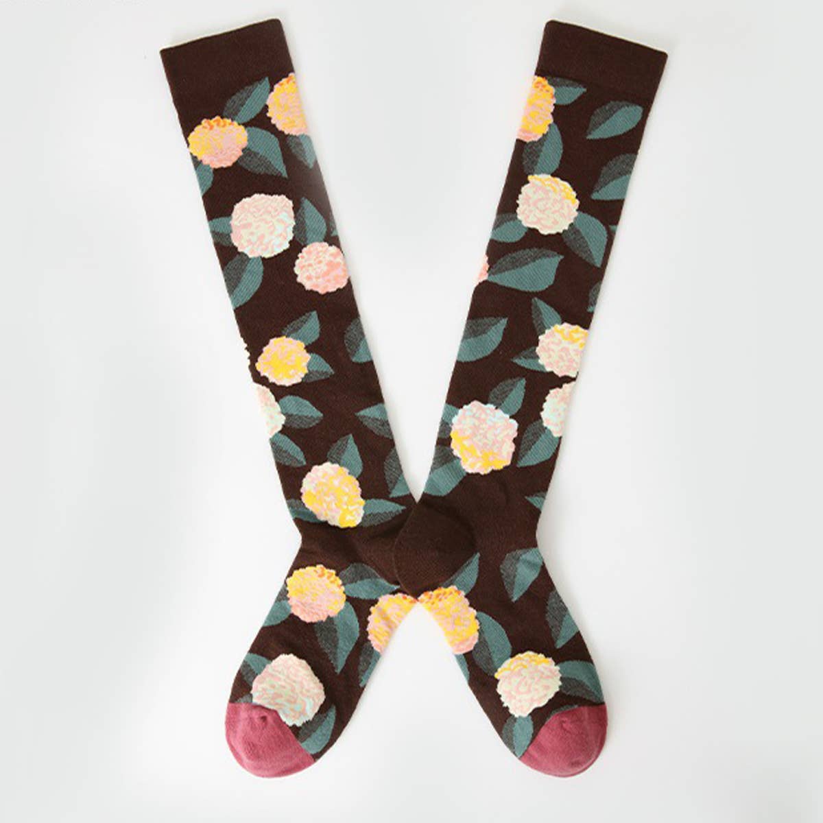 Yuppie Sox FANCY DESIGN PATTERNED KNEE HIGH SOCKS