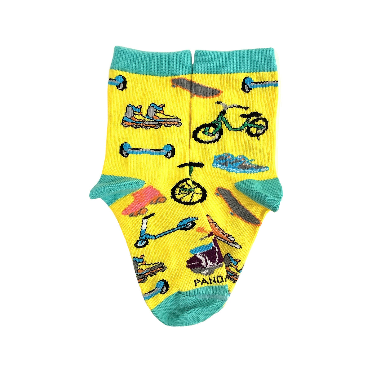 Sock Panda - Fun Wheels Socks (Ages 3-7)