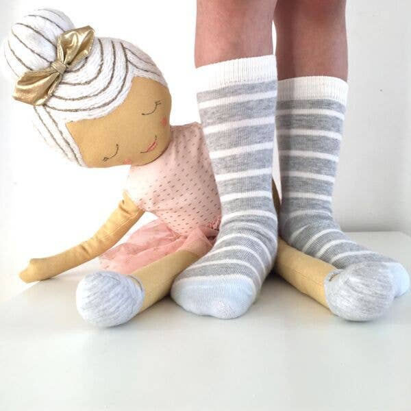 Piero Leventi/ \Mommy &amp; Me Vanilla Latte Socks Set