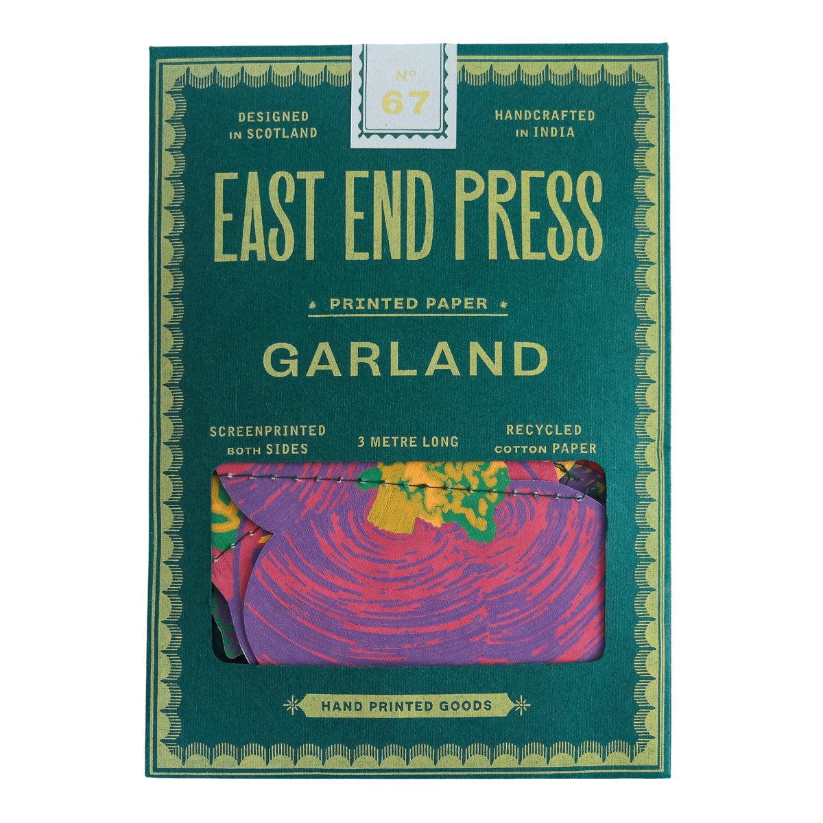 East End Press/VEGETABLE SEWN GARLAND