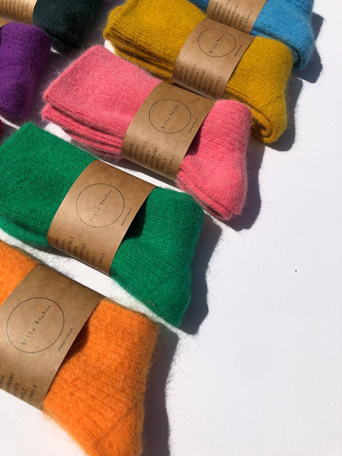 Billy Bamboo/ANGORA WOOL SOCKS