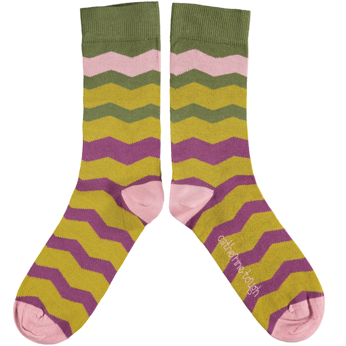 Catherine Tough/Men&#39;s Organic Cotton Crew Socks