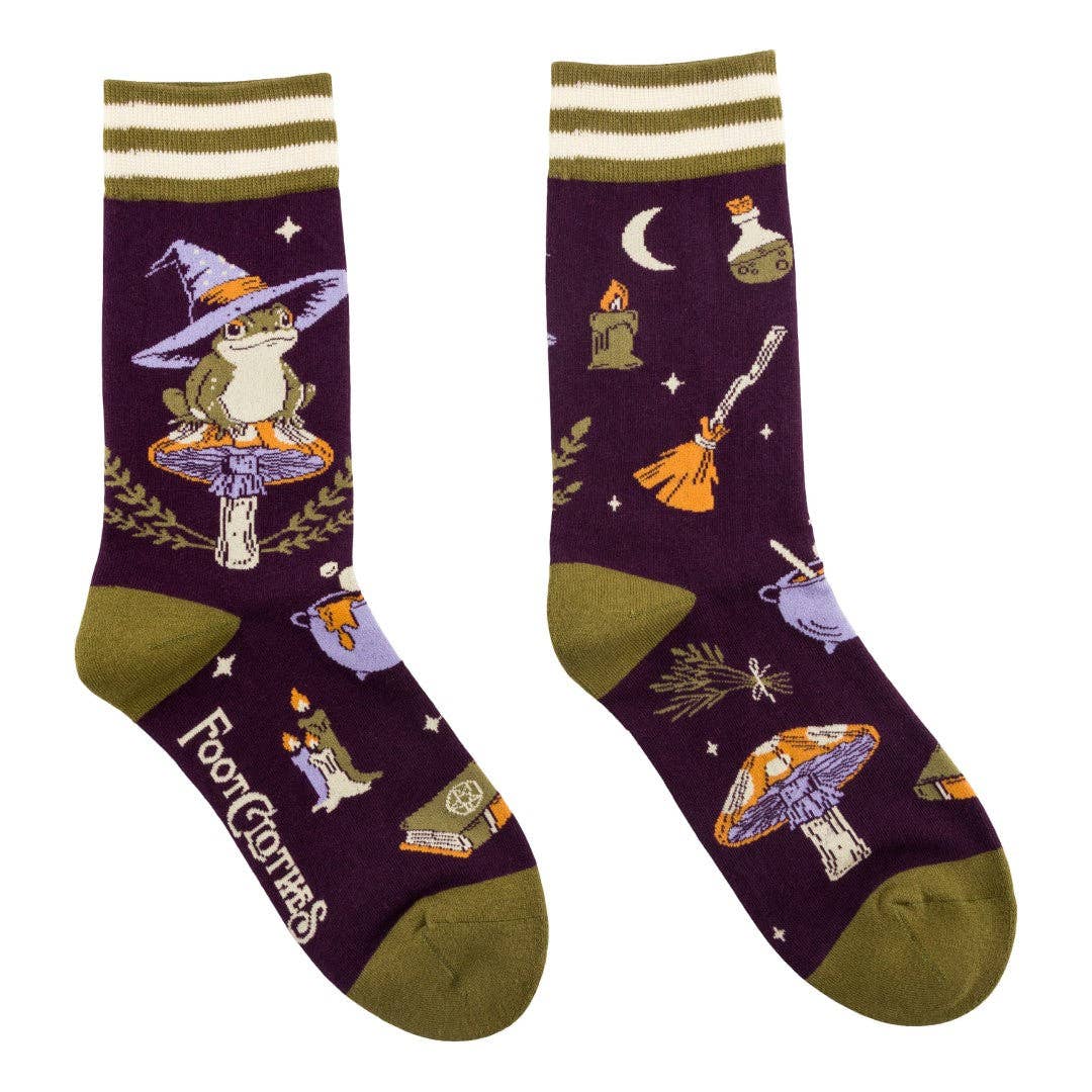Foot Clothes/Archtoad of Hatville Crew Socks