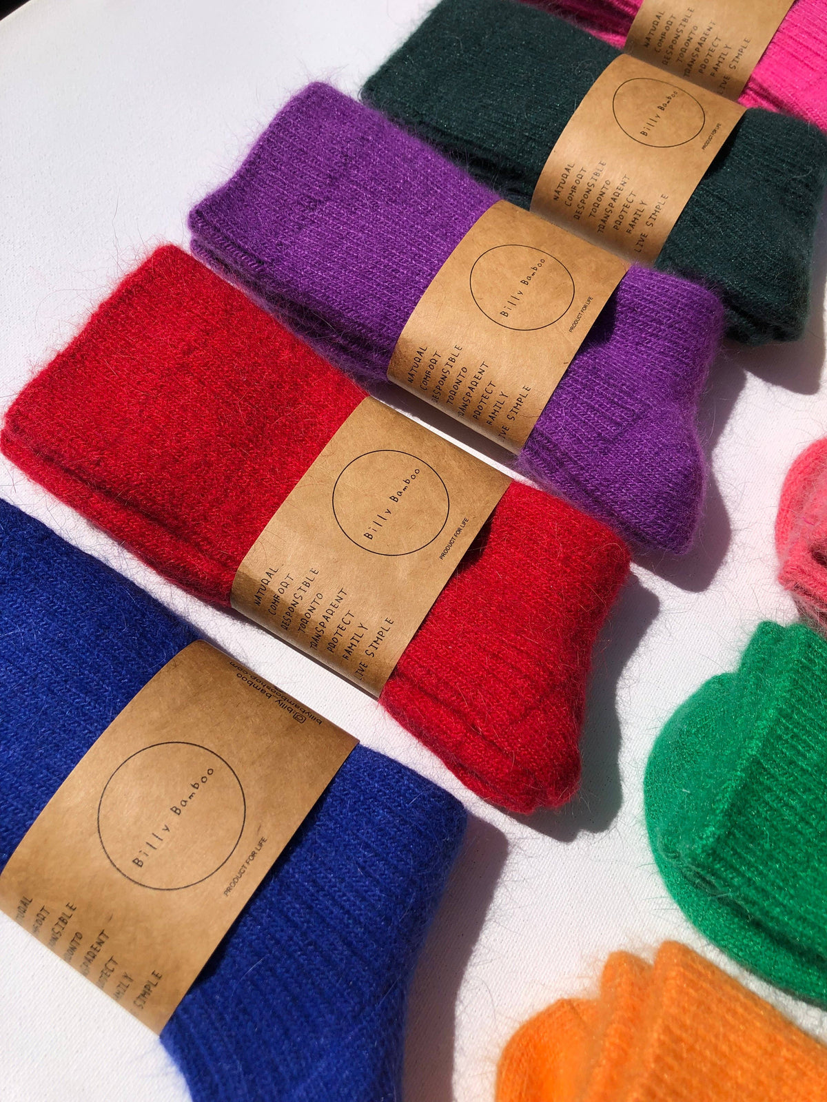 Billy Bamboo/ANGORA WOOL SOCKS