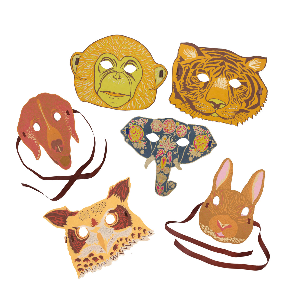 East End Press/Animal Fancy Dress Face Masks