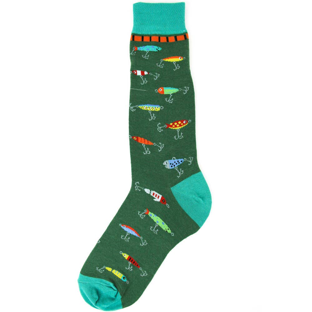 Foot Traffic/Men's Fishing Lure Sock