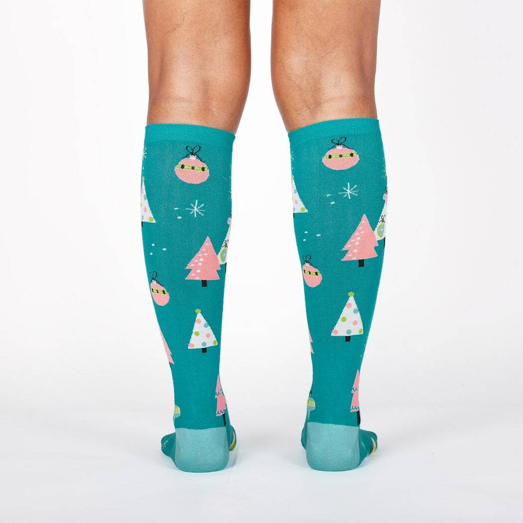 Sock it to Me/Knee High Holiday Sock: Holly Jolly Christmas