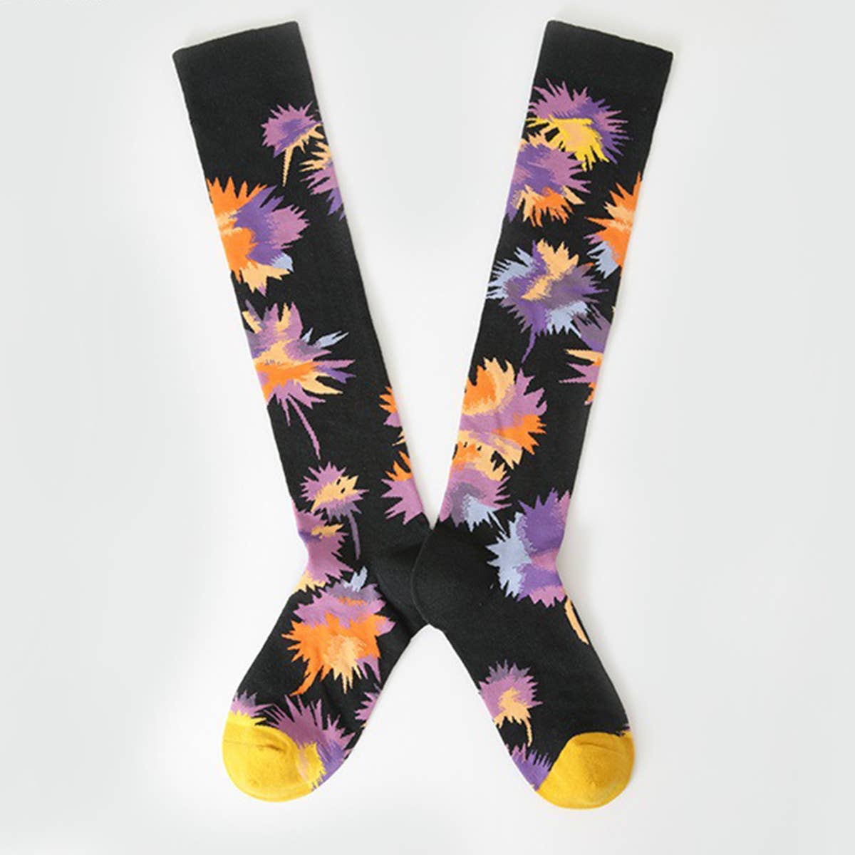 Yuppie Sox FANCY DESIGN PATTERNED KNEE HIGH SOCKS