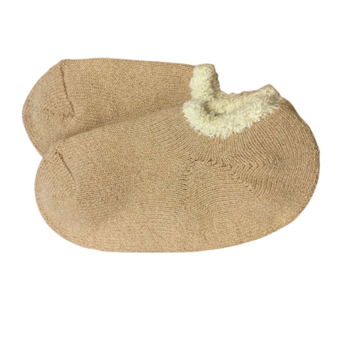 Cherrystone/Organic Cotton Slipper Socks | M