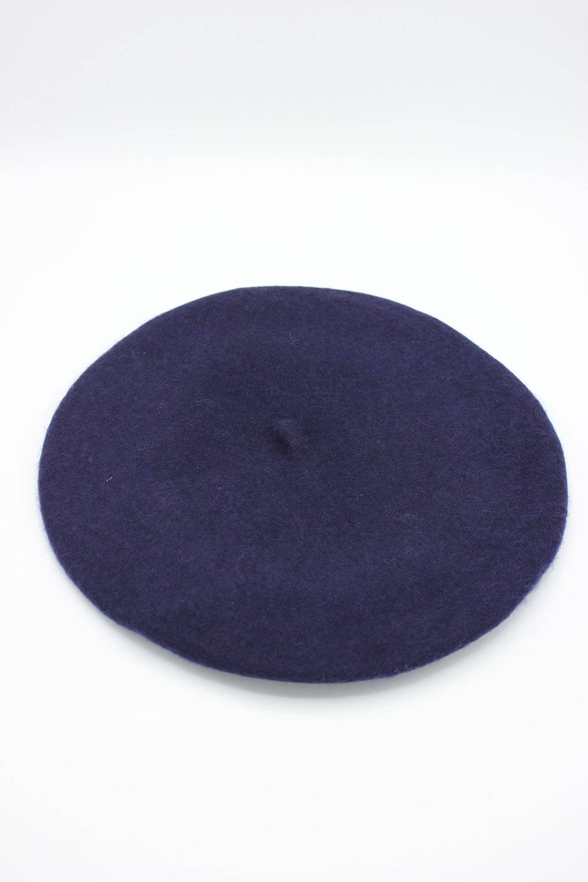 Hologramme/Classic beret in pure wool