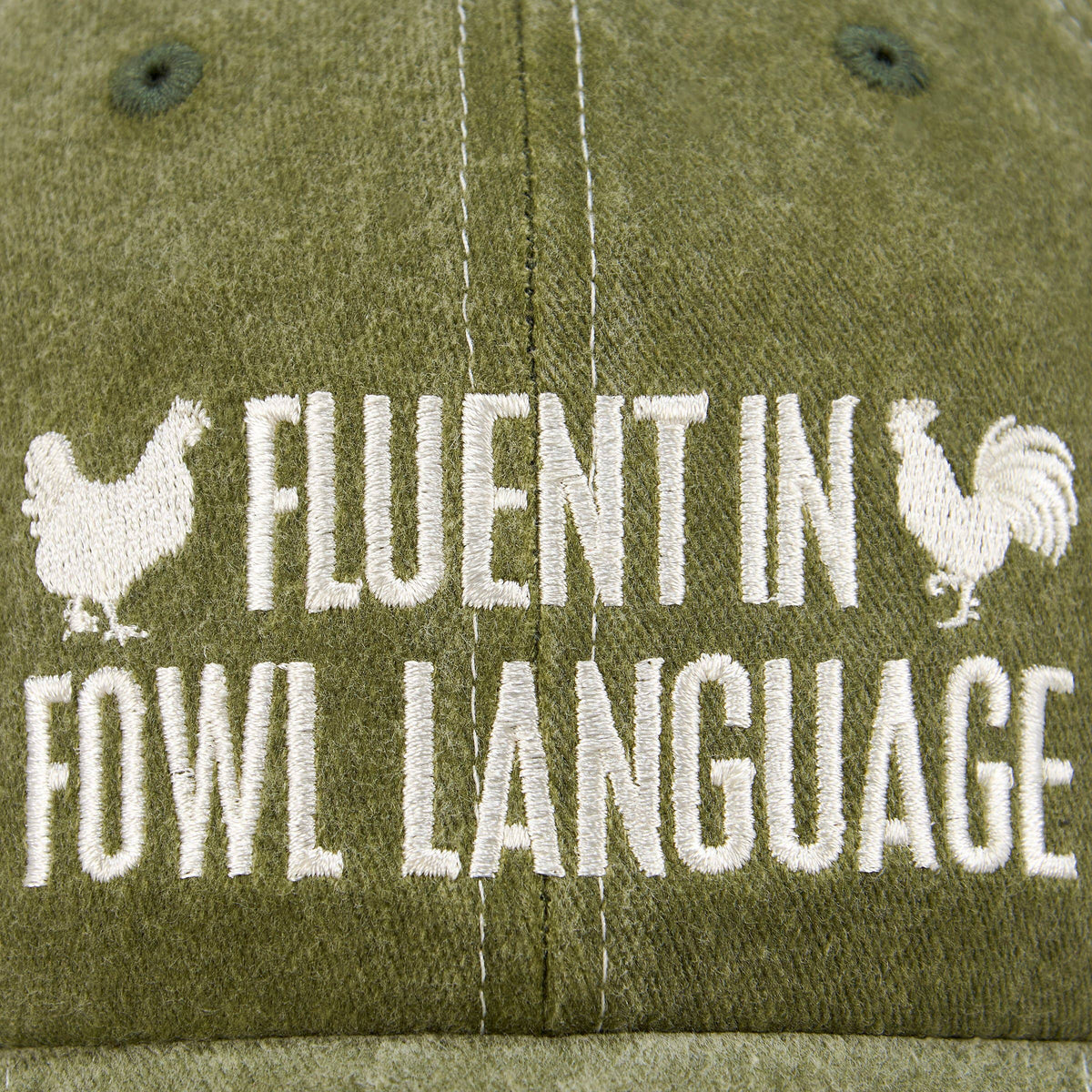 Primative by Kathy/Fluent In Fowl Language Baseball Cap
