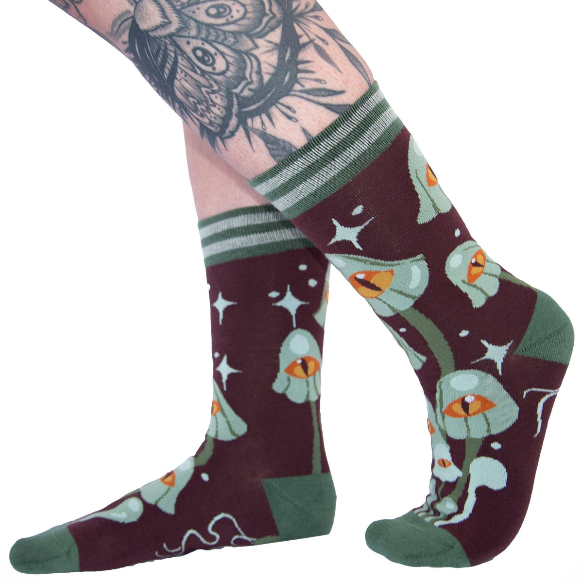 Foot Clothes/Mystic Mushrooms Crew Socks