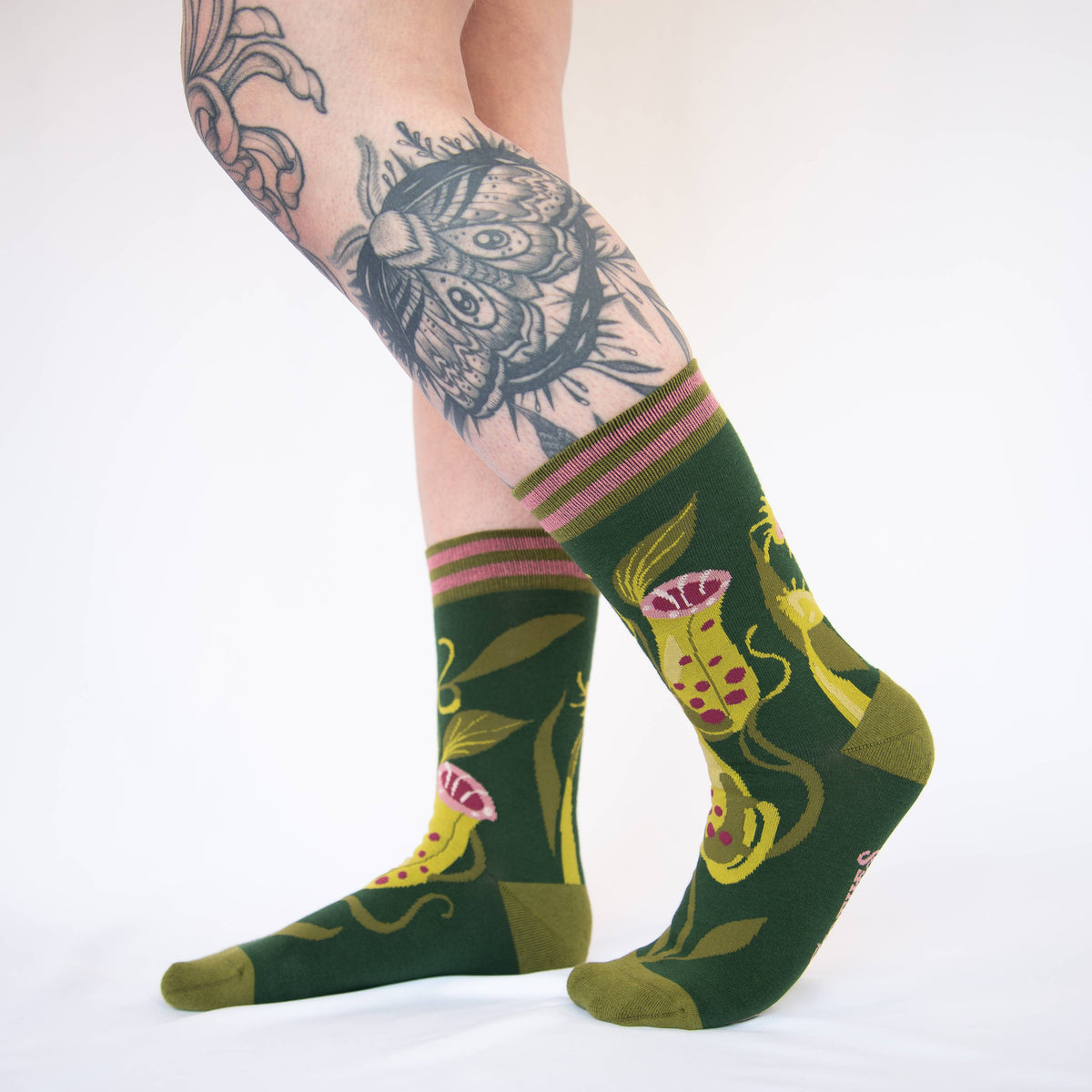 Foot Clothes/Pitcher Plant Crew Socks