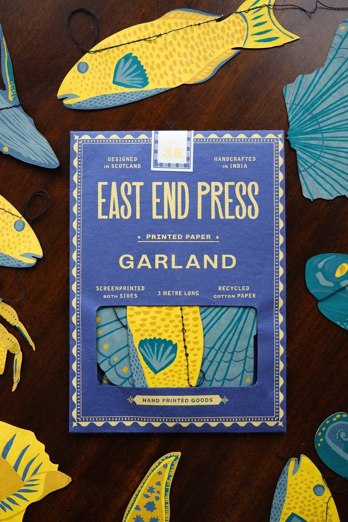 East End Press/Sealife Sewn Garland