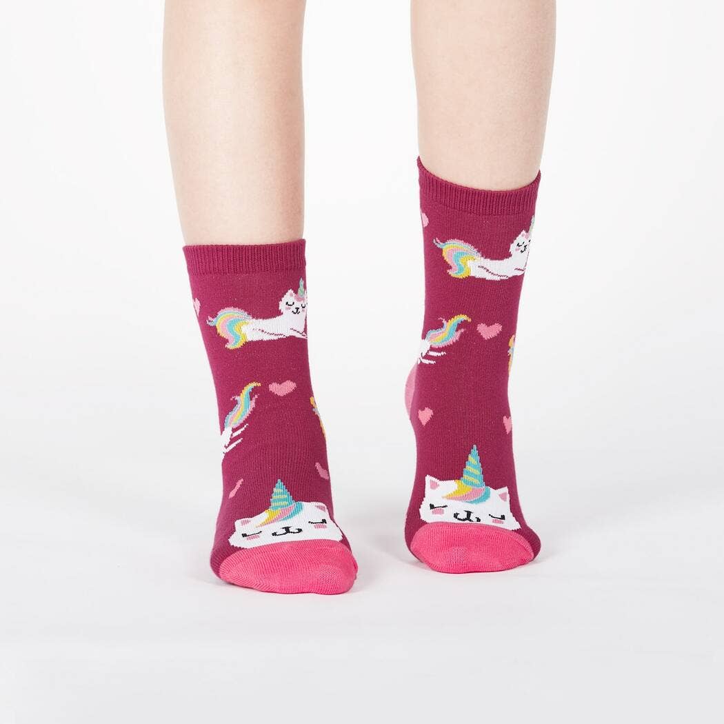 Sock it to Me/Junior Crew Sock Pack: Look At Me Meow