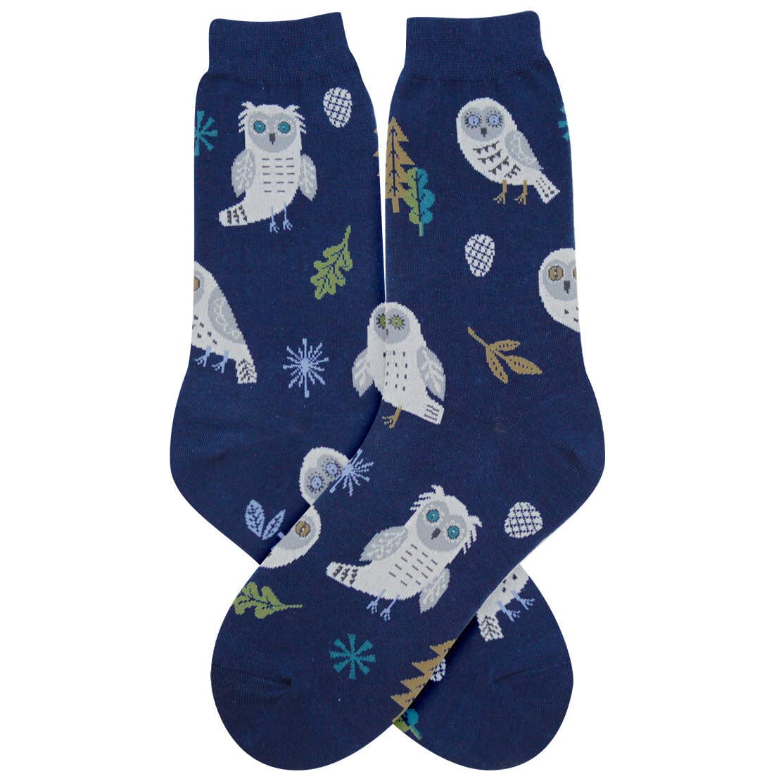 Foot Traffic/Snowy Owl Socks