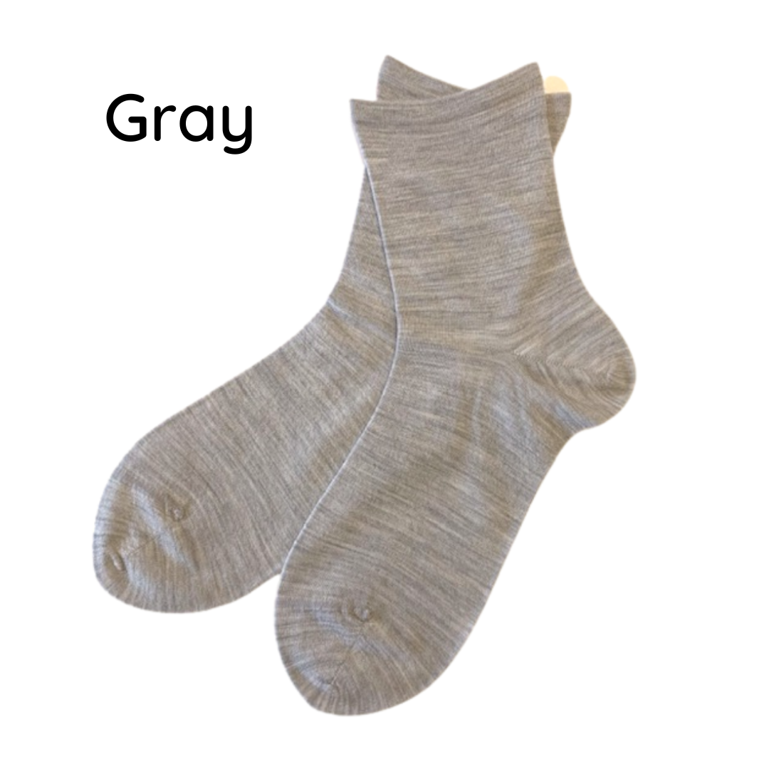 Cherrystone/Extra Fine Premium Merino Wool Everyday Socks