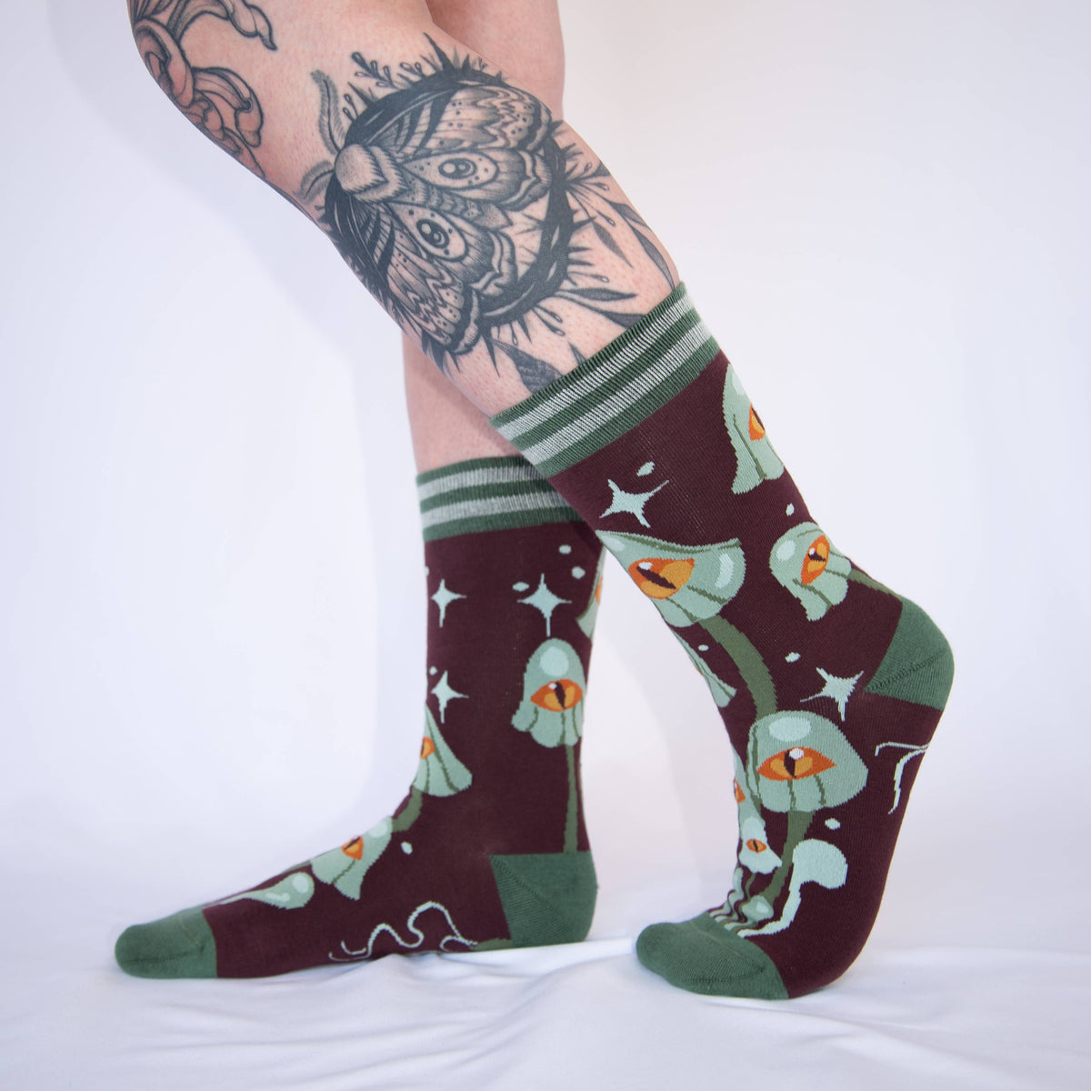 Foot Clothes/Mystic Mushrooms Crew Socks