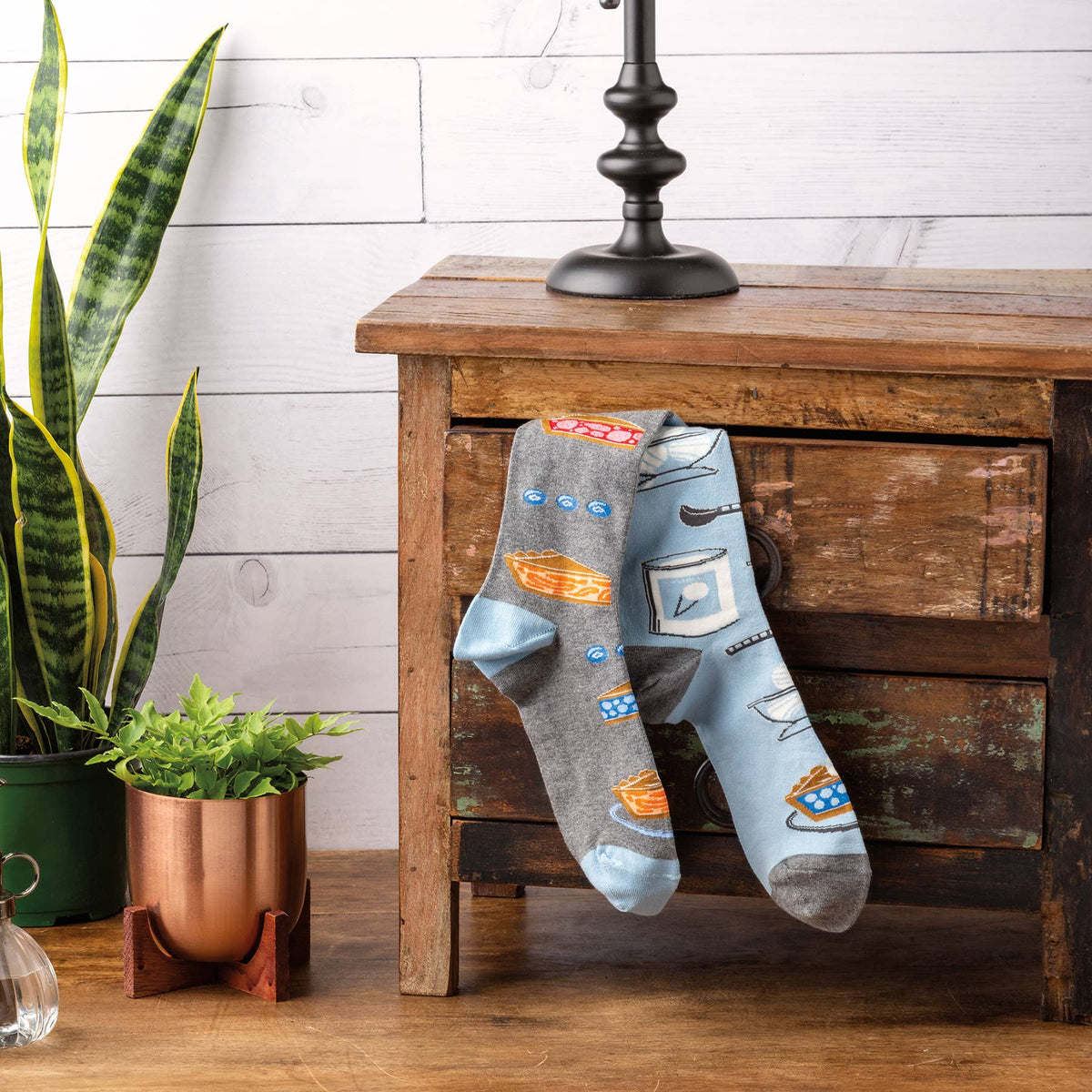 Primitives by Kathy/Pie And Ice Cream Socks