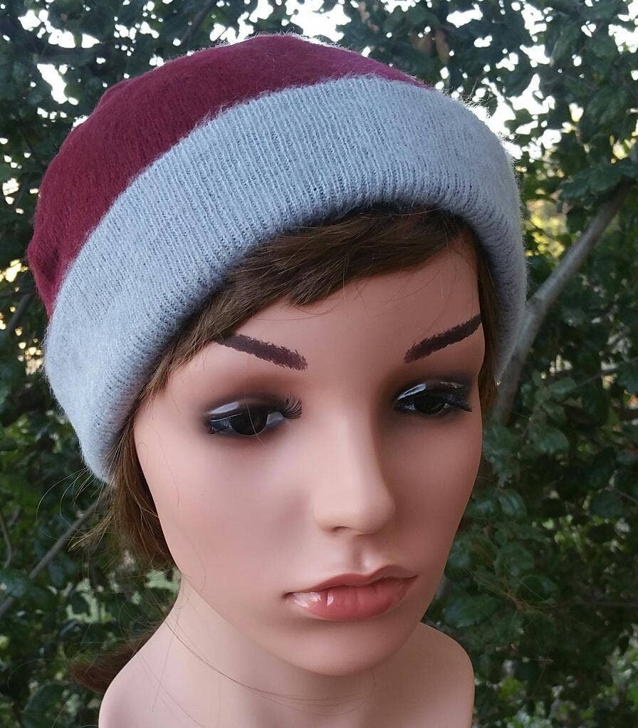 Choice Alpaca/Cuenca Reversible Brushed Alpaca Beanie Hat