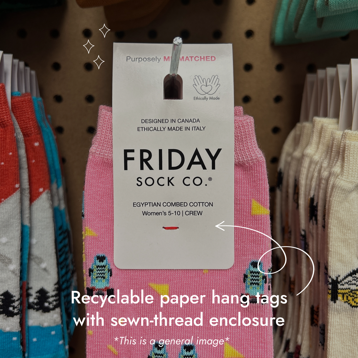 Friday Sock CompanyWomen’s Inverted Grey Cat Socks