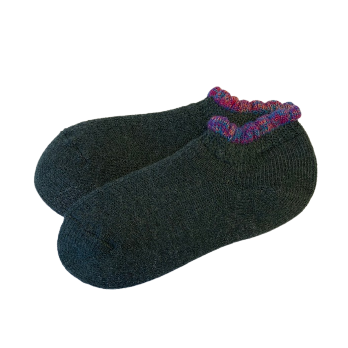 Cherrystone/Thermal Wool Slipper Socks | Grips | M