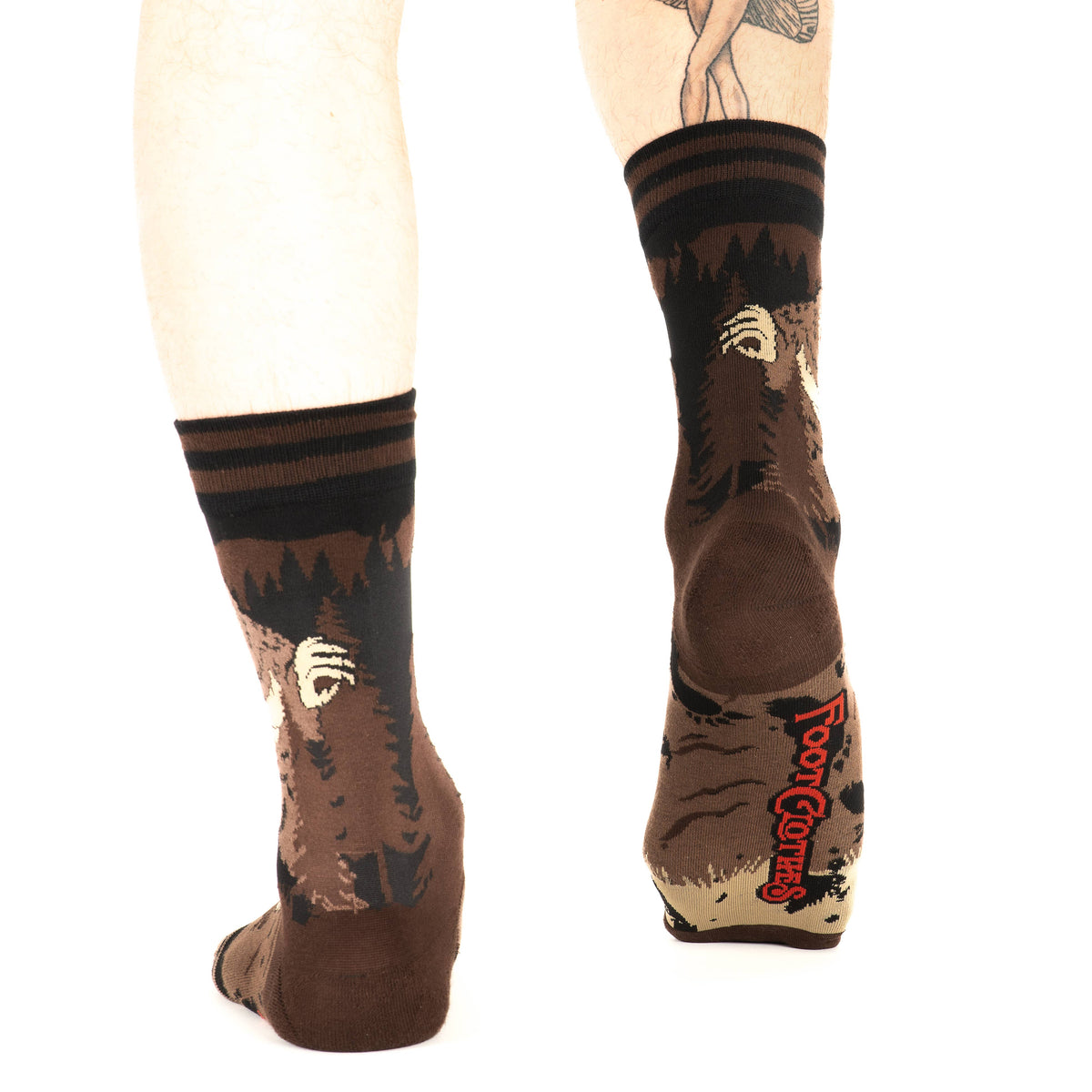 Foot Clothes/Bigfoot Crew Socks