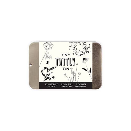 Tattly/Tiny Flower Fest Tattoo Tin