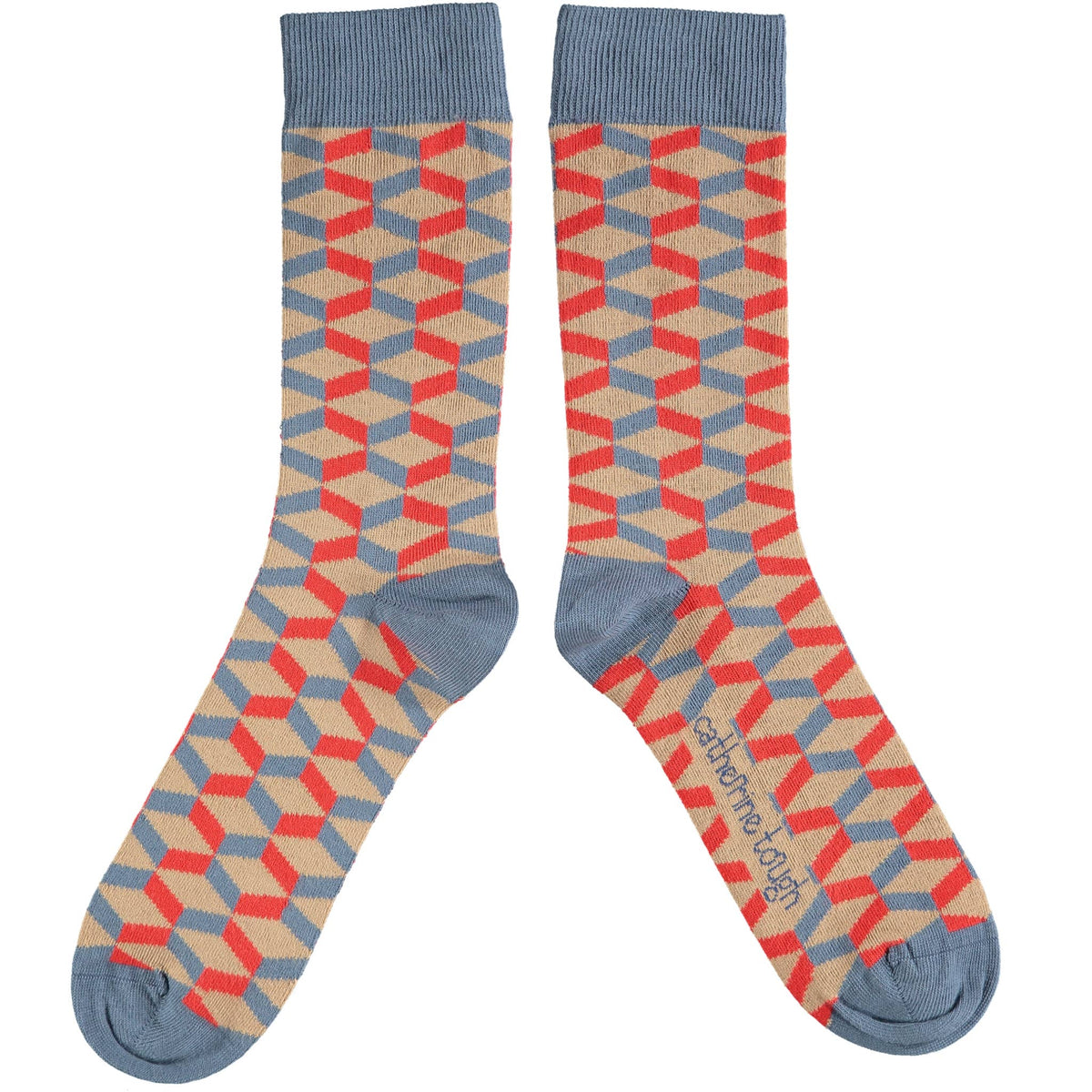 Catherine Tough/Men&#39;s Organic Cotton Crew Socks