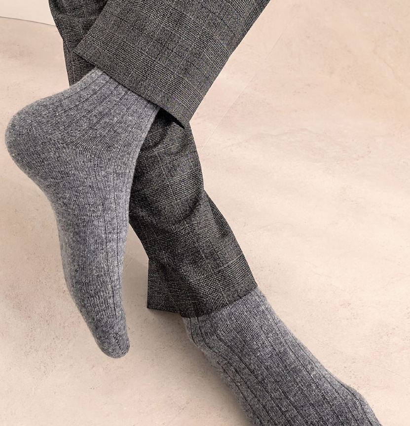 Comfortarians/Men&#39;s 100% Cashmere Wool Sock, Men&#39;s Cashmere Socks