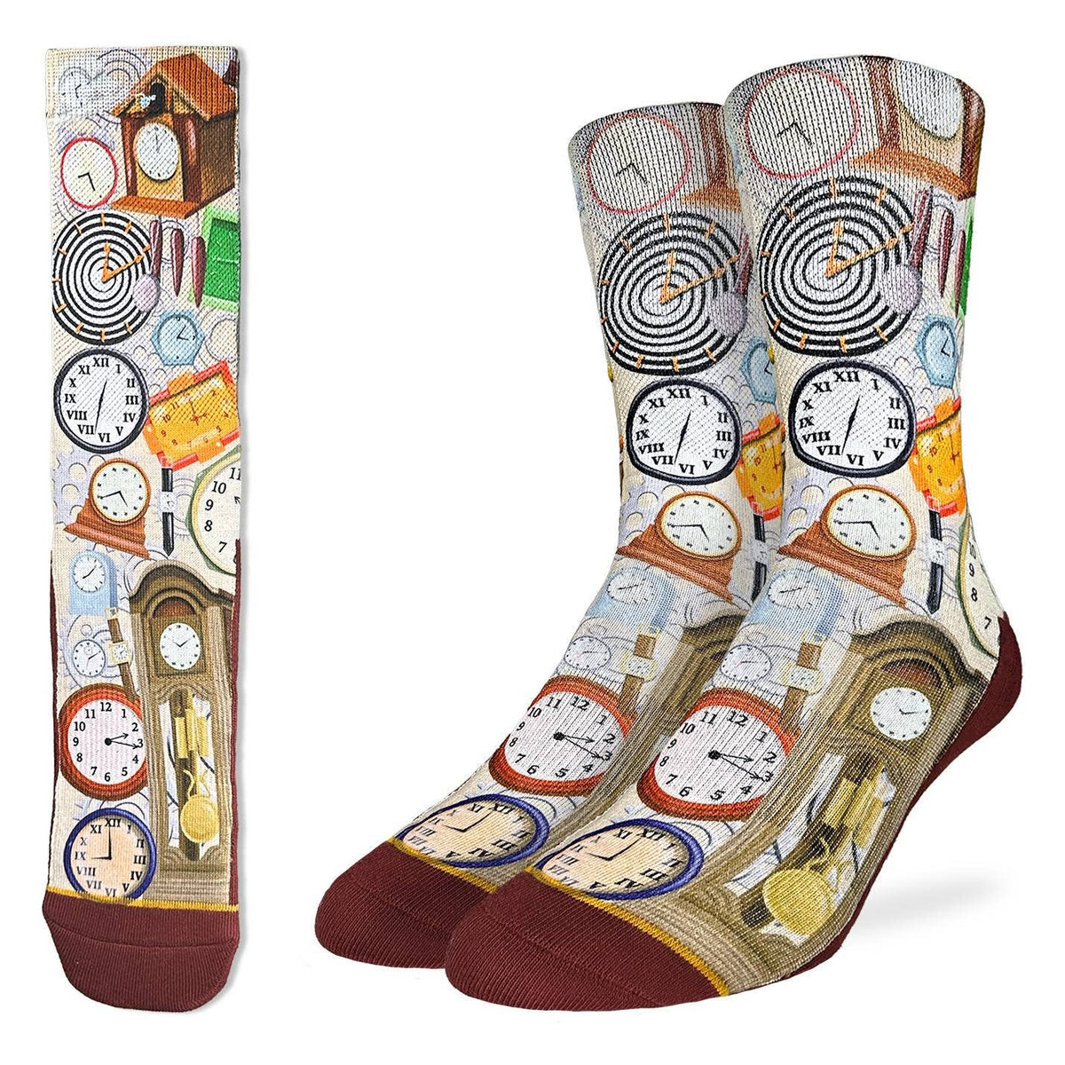 Good Luck Sock Men&#39;s Clocks Socks