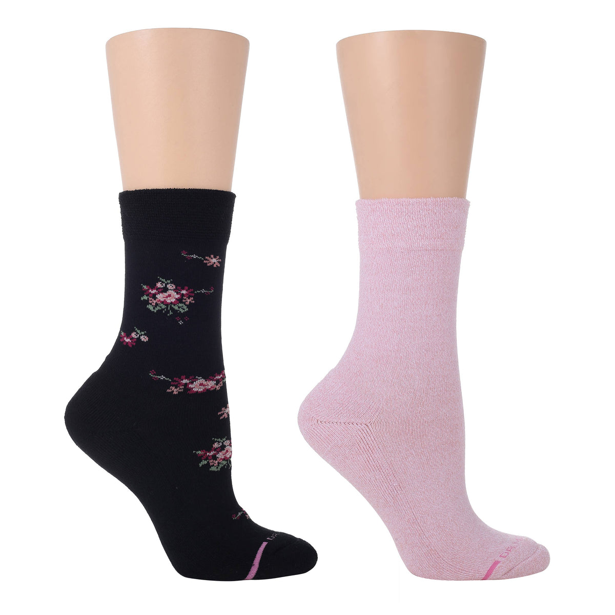 Dr. Motion/Bouquet Floral | Comfort Top Socks For Women