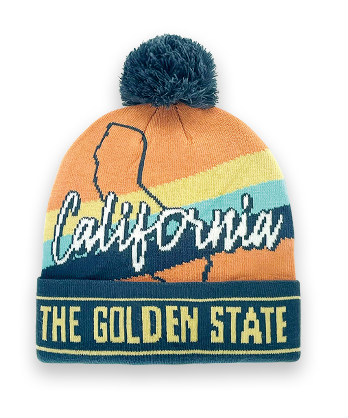Northern Icons Creations/CALIFORNIA Tagline Beanie