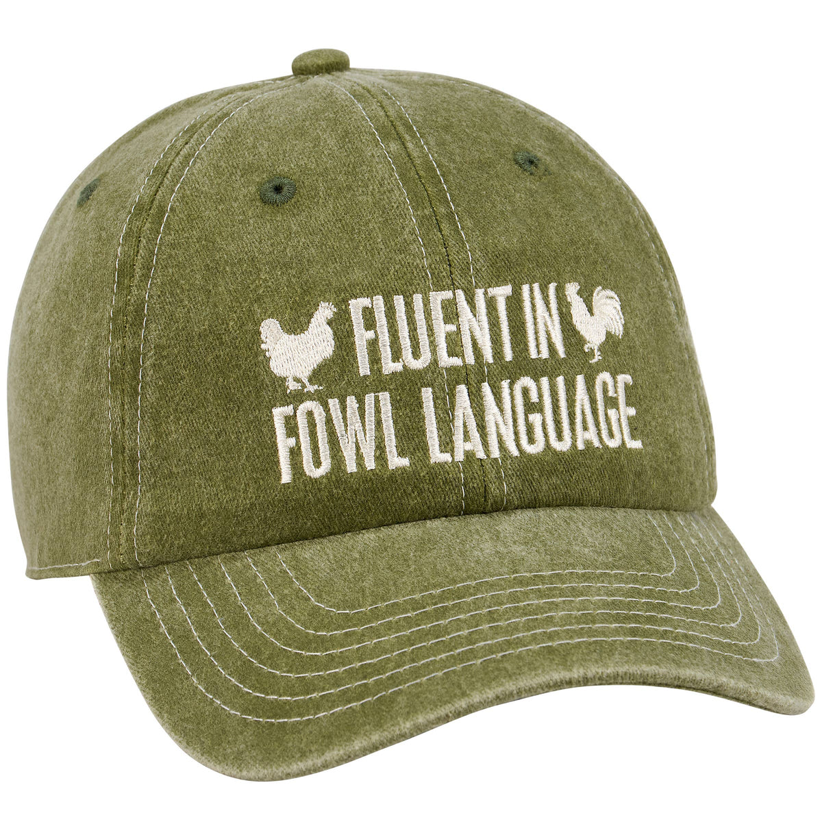 Primative by Kathy/Fluent In Fowl Language Baseball Cap