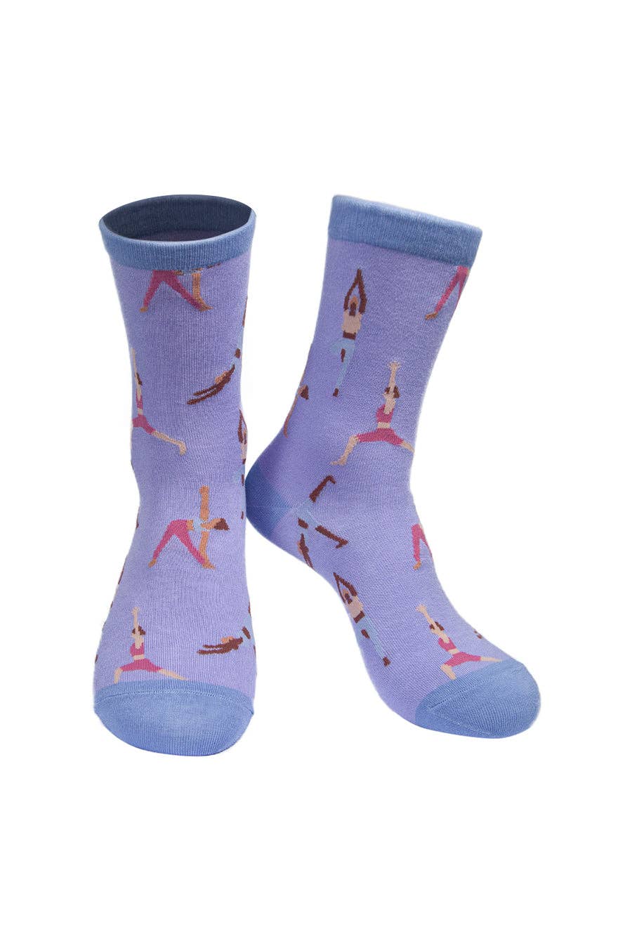 Sock Talk/Lilac Yoga Bamboo Mix Socks