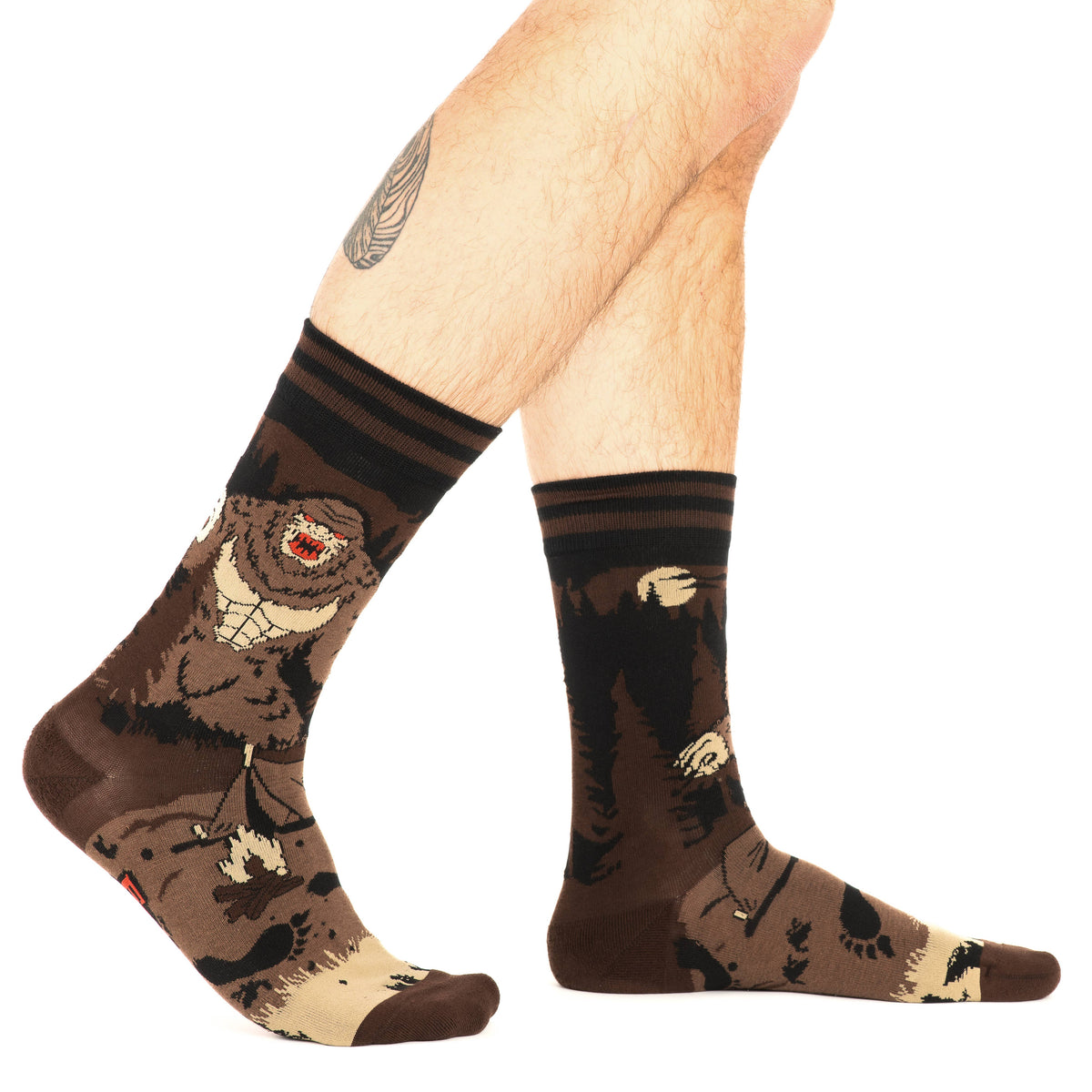 Foot Clothes/Bigfoot Crew Socks