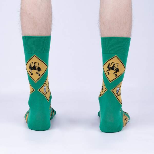Sock it to Me/Men&#39;s Crew Sock: Golf Xing